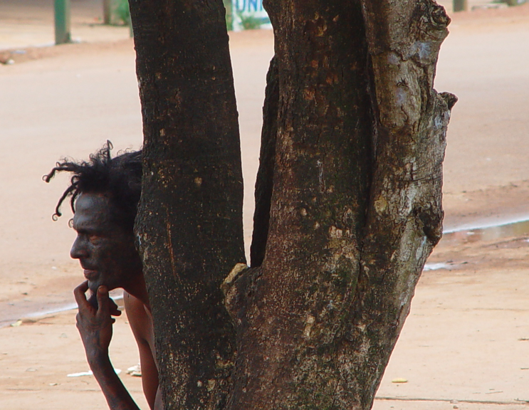 Brésil, Oiapoque, dans la rue. ©diogenedarc1999